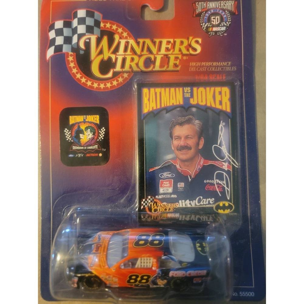 Dale Jarrett #88 Batman Joker NASCAR Winners Circle Diecast Car‎ New Sealed